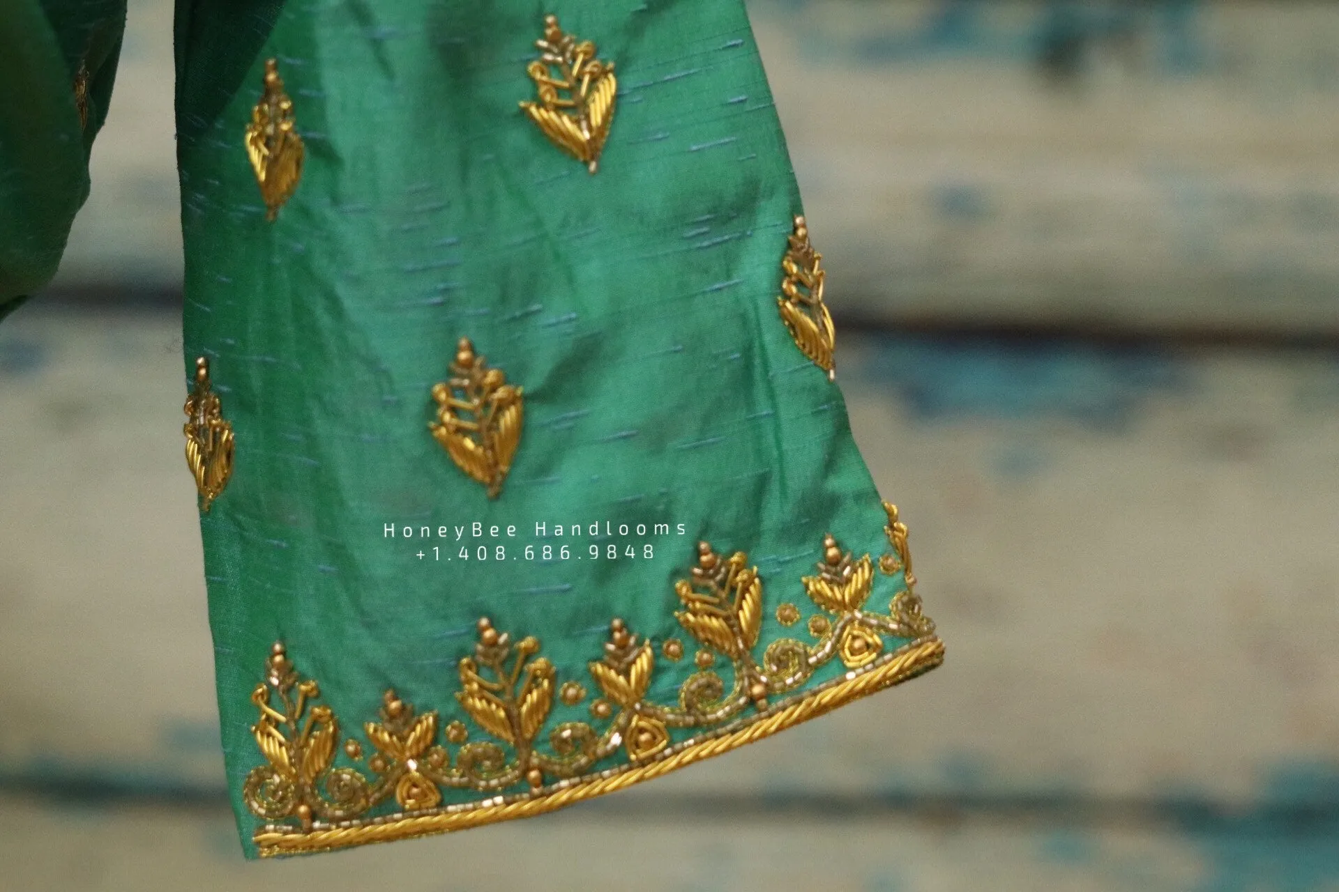 Silk saree blouse | bridal blouse | Saree Blouse | Blouse | Silk Blouse | Maggamwork blouse | Heavy work blouse HoneyBee Handlooms