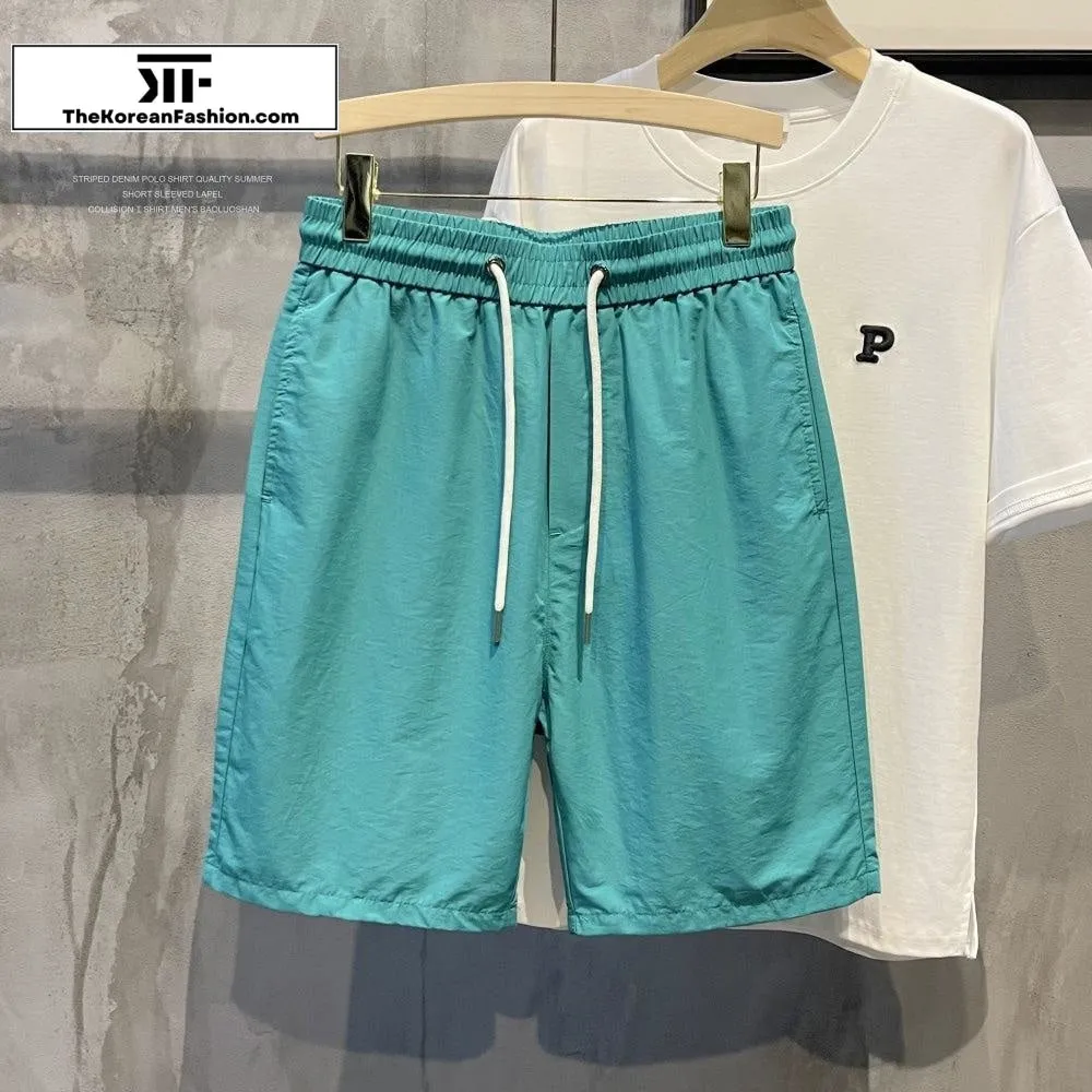Summer Quick-drying Cropped Shorts