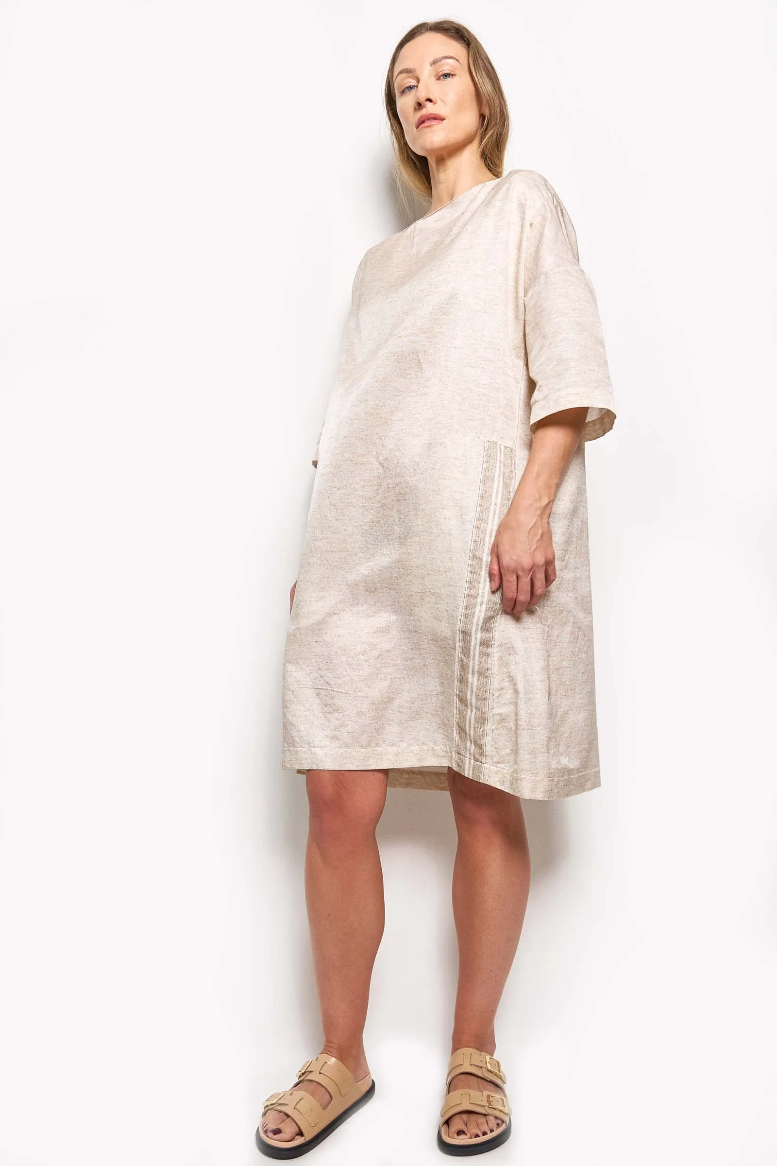 sunday cotton/silk sateen dress
