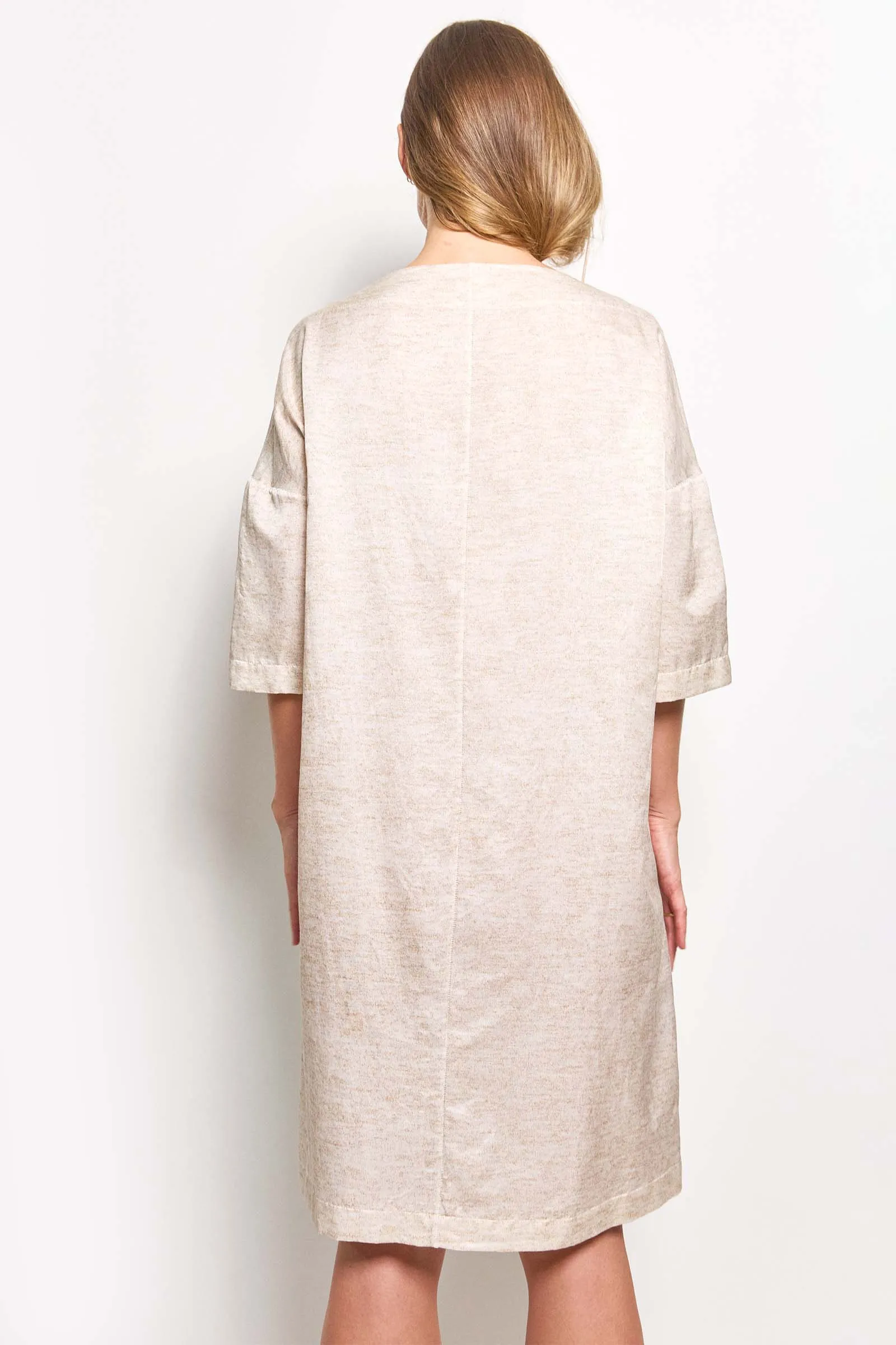 sunday cotton/silk sateen dress
