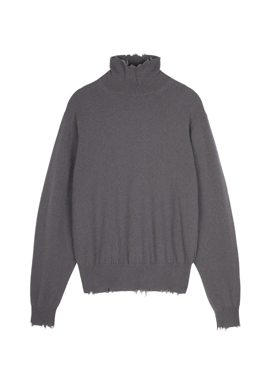 Sweater / JNBY Slim Fit High-neck Cashmere Sweater
