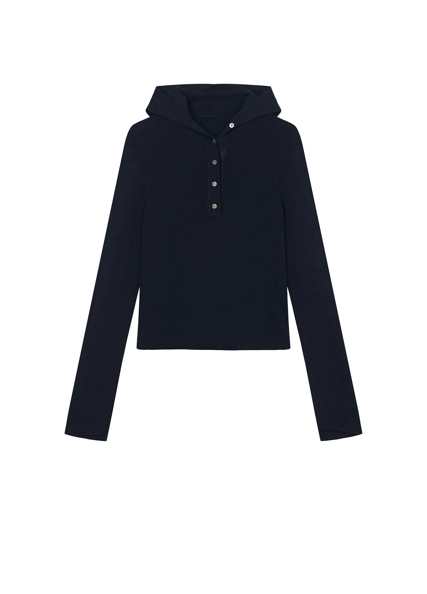 Sweaters / JNBY Slim Fit Hooded Knit Pullover