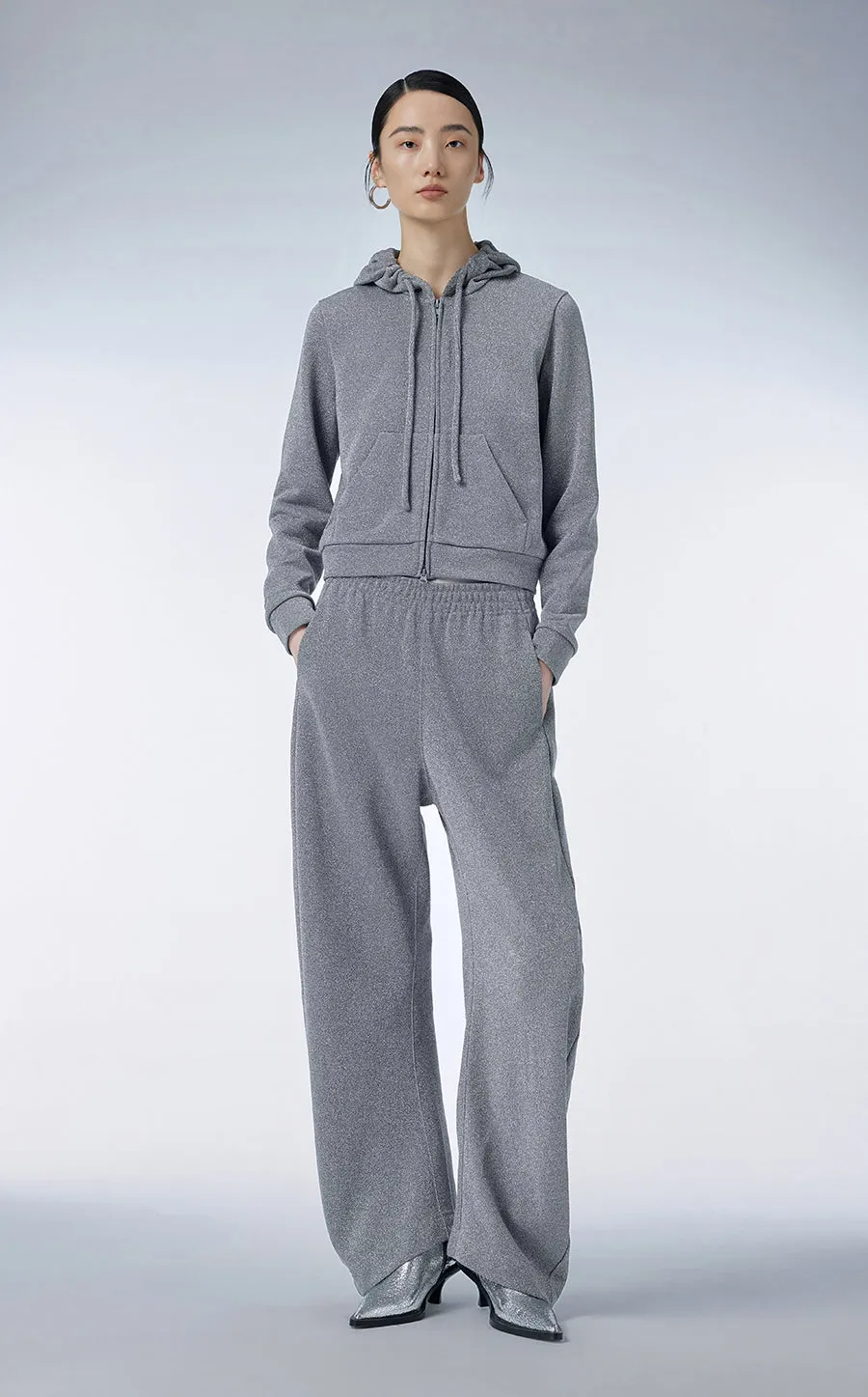 Sweatershirt / JNBY Cotton-viscose Miao-inspired Hoodie