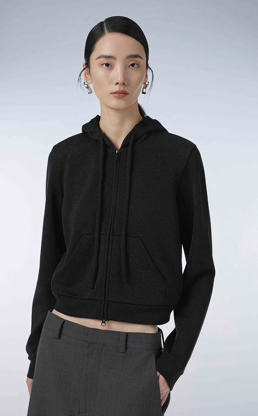 Sweatershirt / JNBY Cotton-viscose Miao-inspired Hoodie