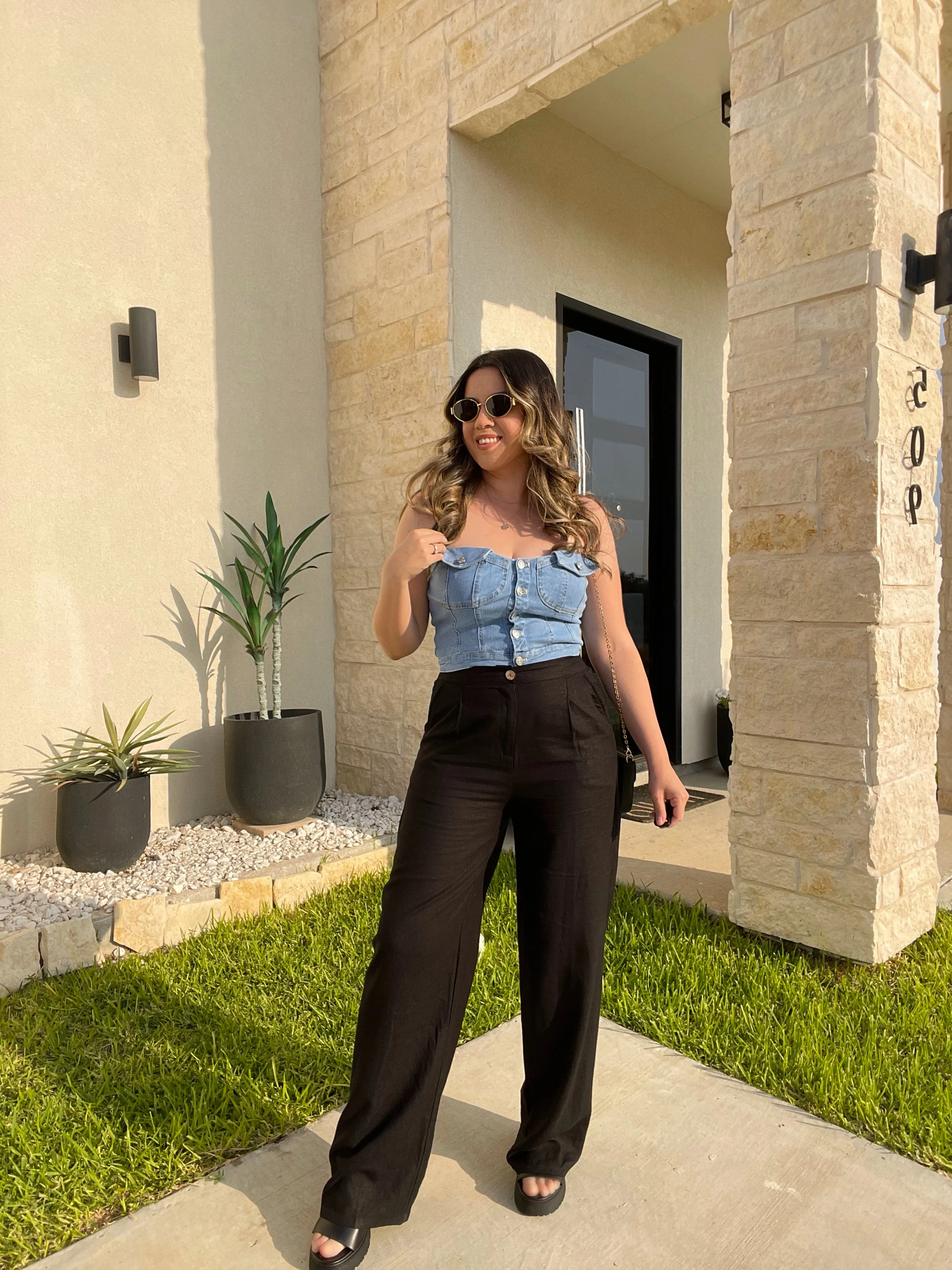 Sweet Escape - Tailored Pants (Black)
