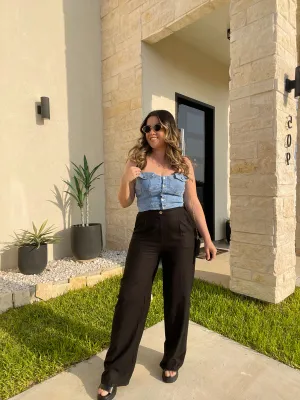 Sweet Escape - Tailored Pants (Black)