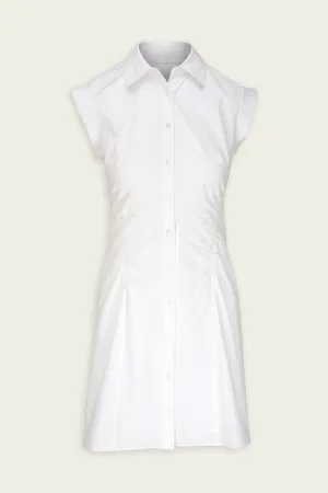 Talulah Shirt Dress in White