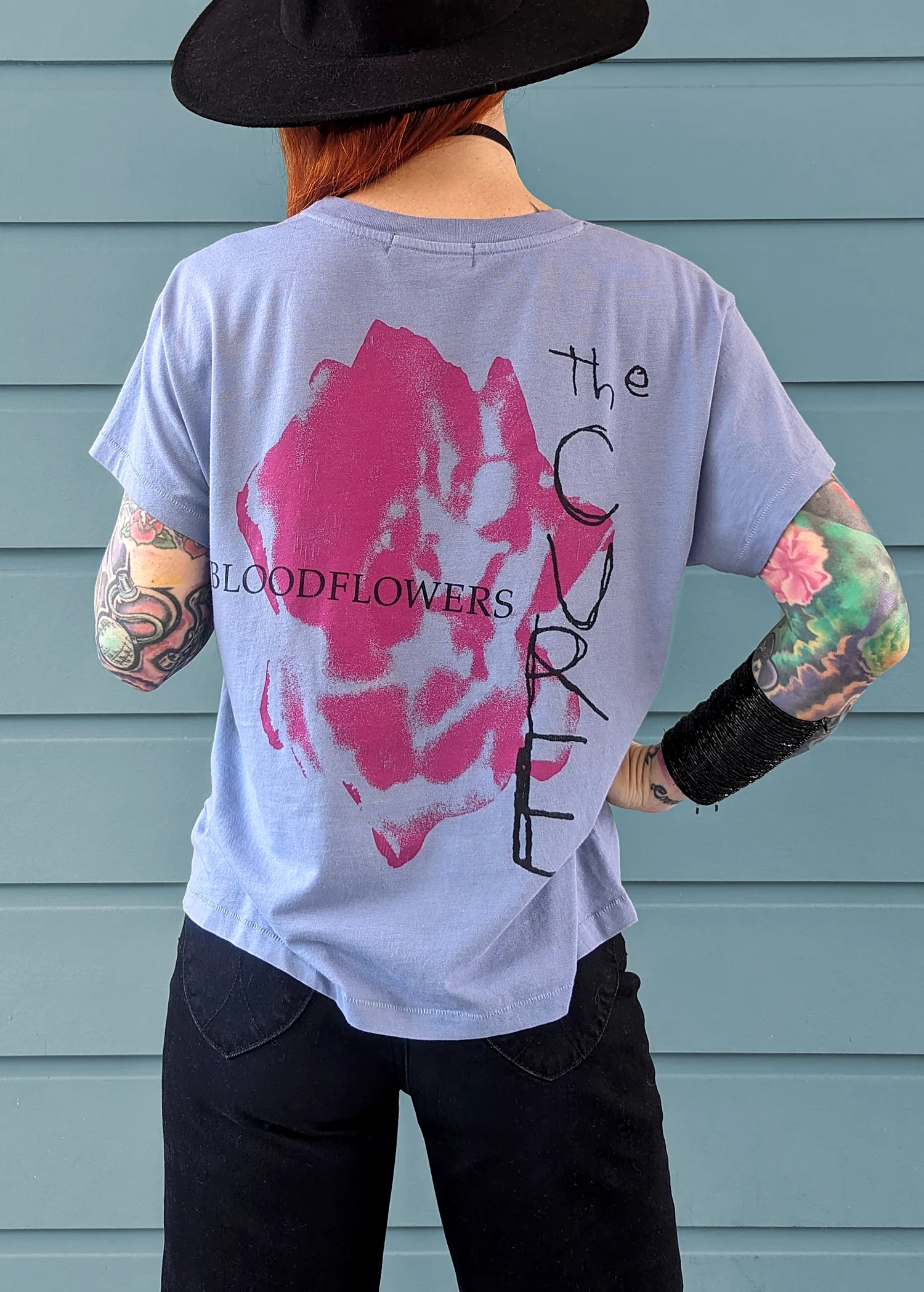 The Cure Bloodflowers Girlfriend Tee