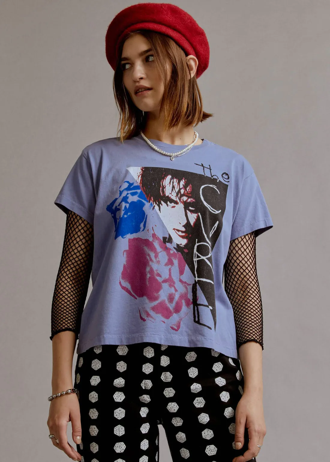 The Cure Bloodflowers Girlfriend Tee