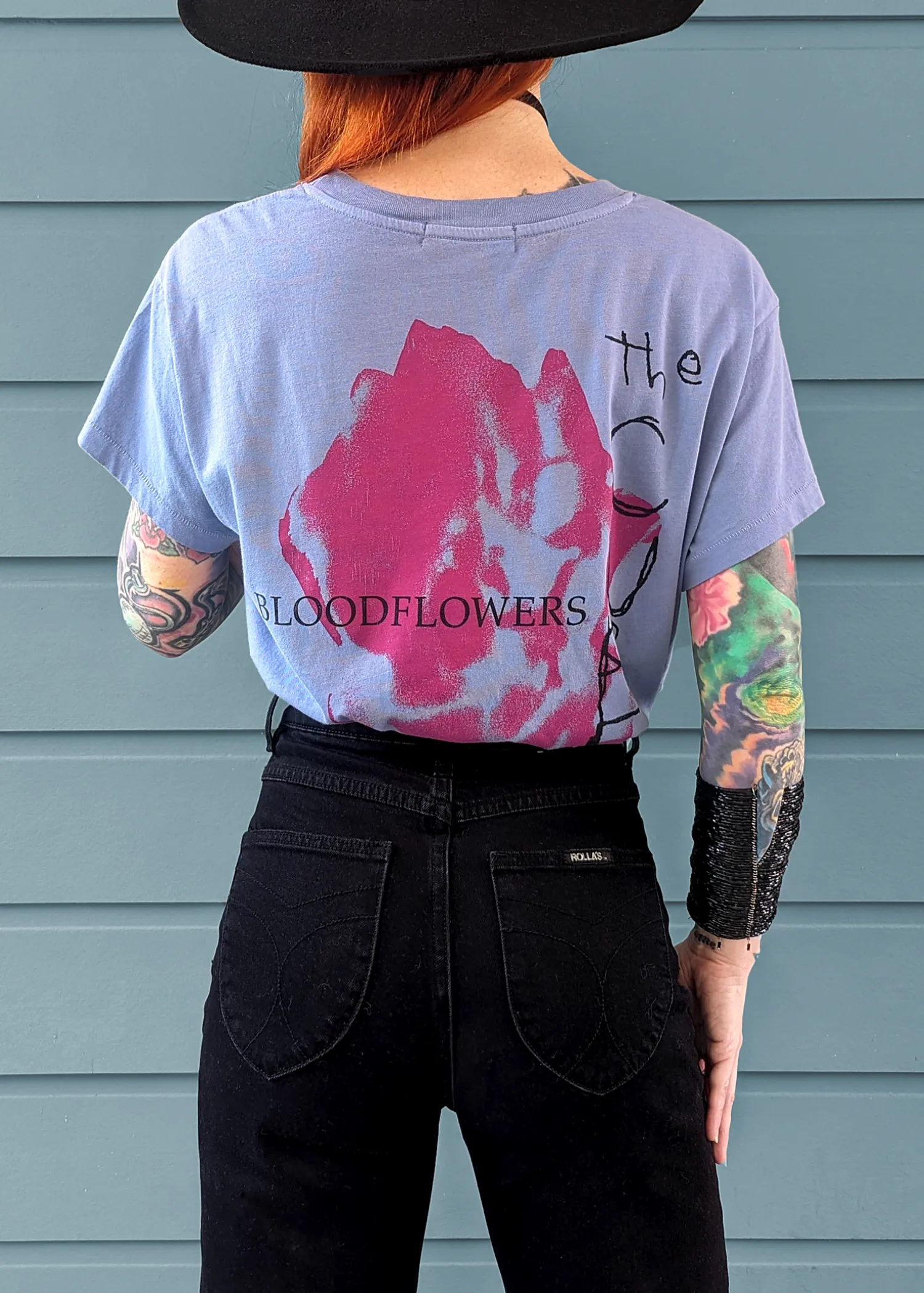 The Cure Bloodflowers Girlfriend Tee