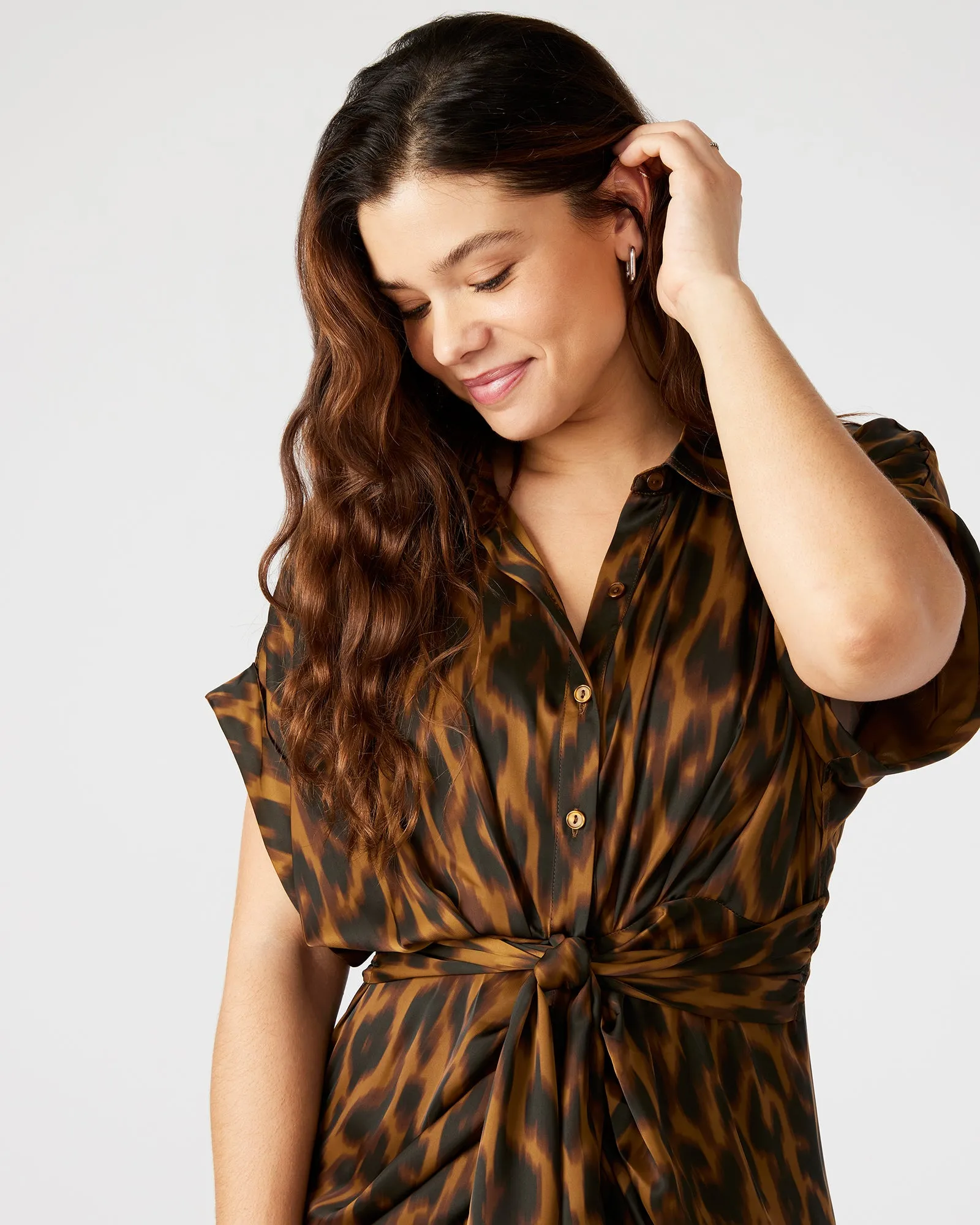 TORI DRESS LEOPARD