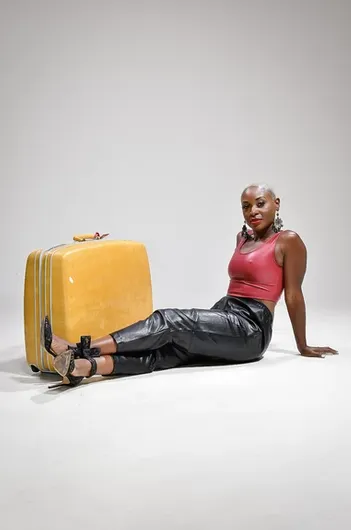 Vegan Leather Crop Top