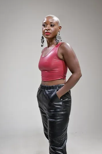 Vegan Leather Crop Top