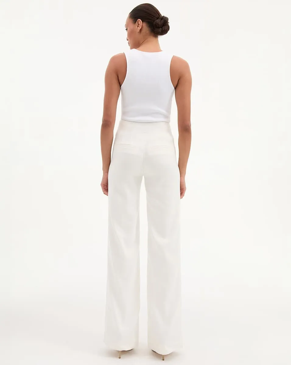 Veronica Beard Jude Pant in Off White