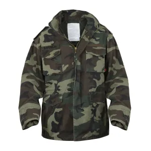 Vintage M-65 Field Jacket Woodland