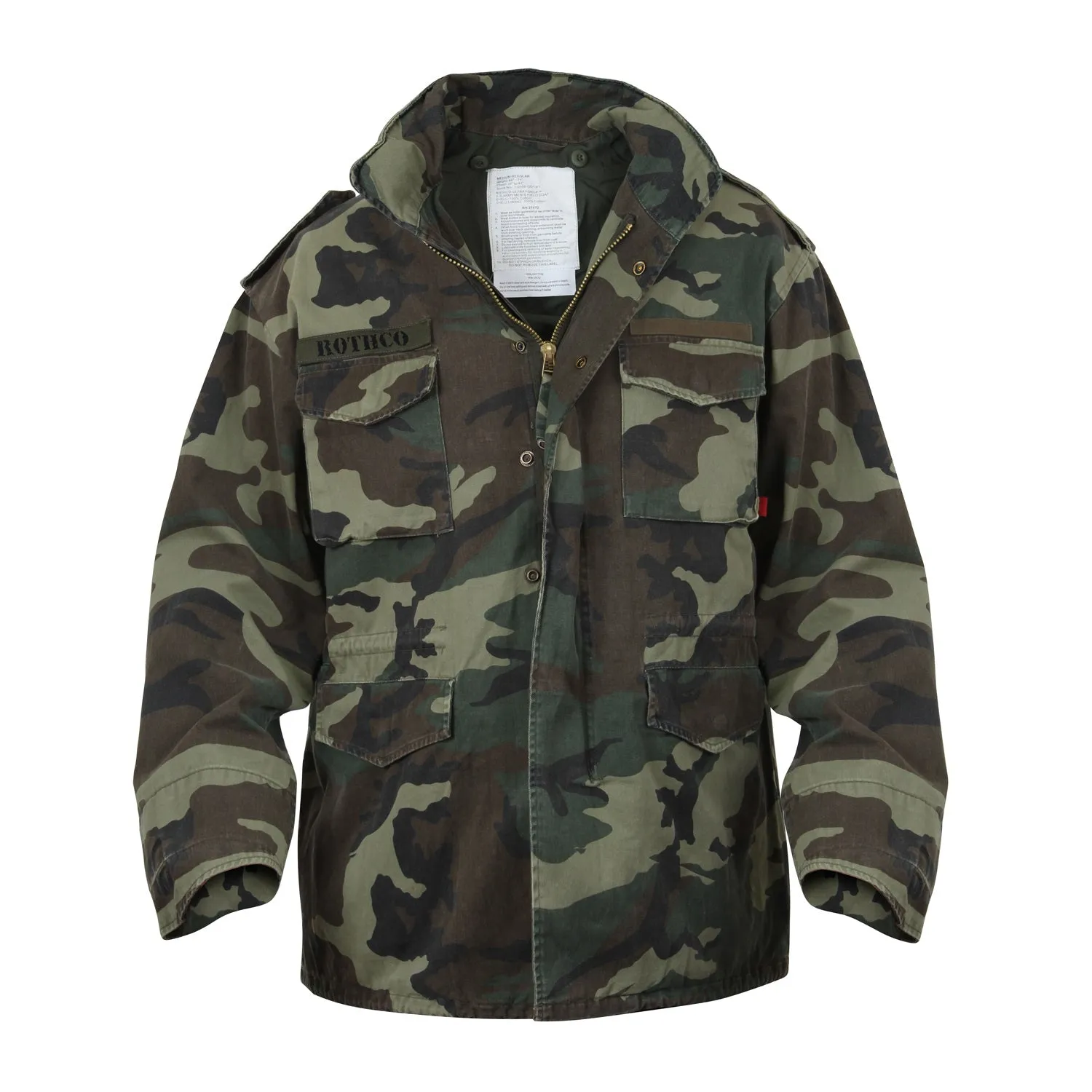 Vintage M-65 Field Jacket Woodland