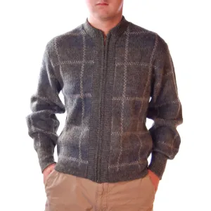 Vintage Mens Zip Sweater Robert Bruce Fleecemore 1970S