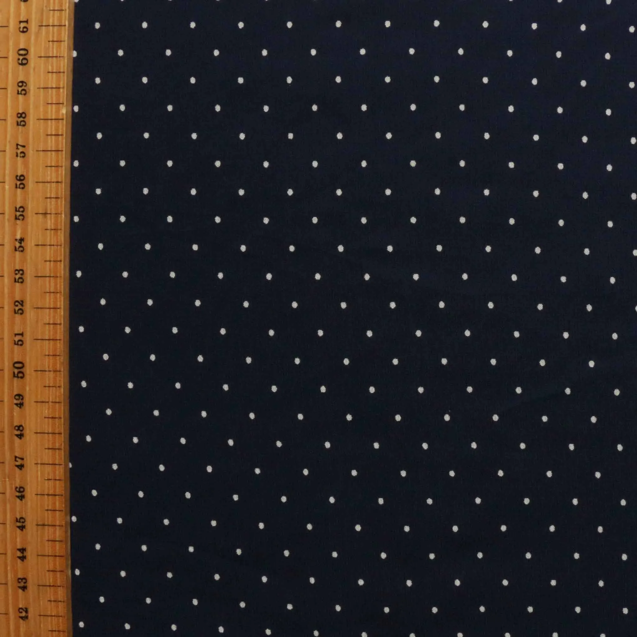 Viscose Chiffon Fabric - Navy blue