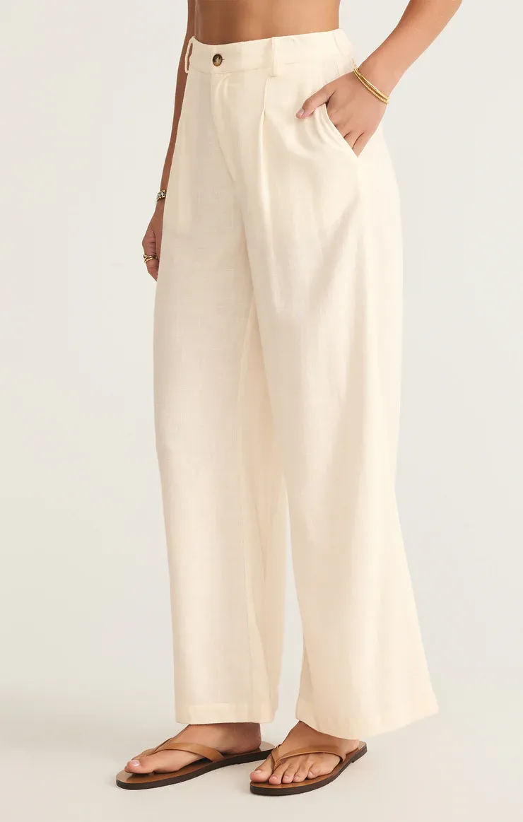 Vista Linen Pant Sea Salt