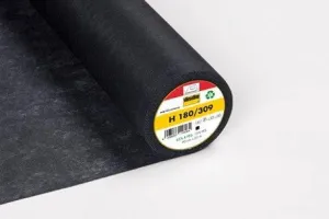 Vlieseline Fusible Interfacing - H180/309 - Light - Black