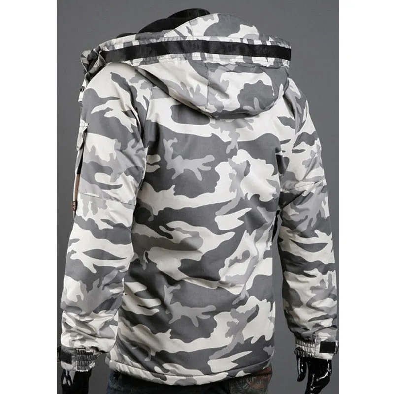 West Louis™ Camouflage Army Outwear Design Jacket