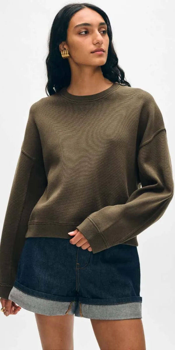 White   Warren Organic Cotton Sweatshirt