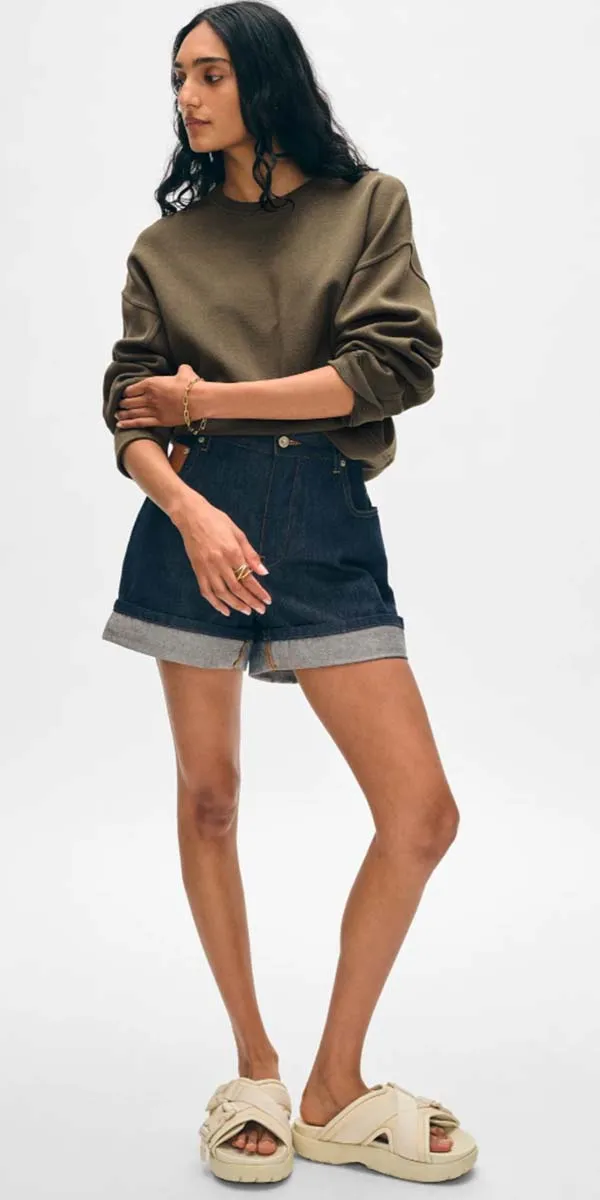 White   Warren Organic Cotton Sweatshirt