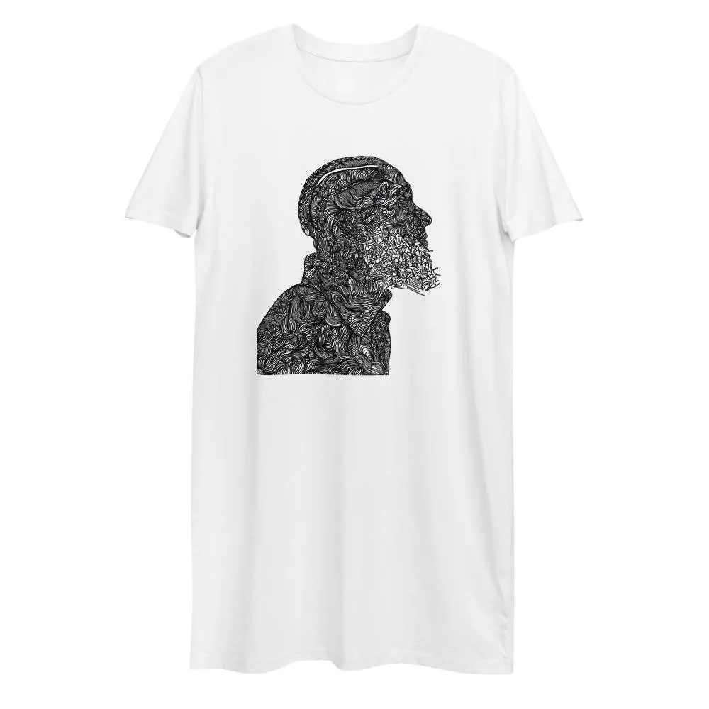 Written in Stone Nipsey II Organic cotton t-shirt dress