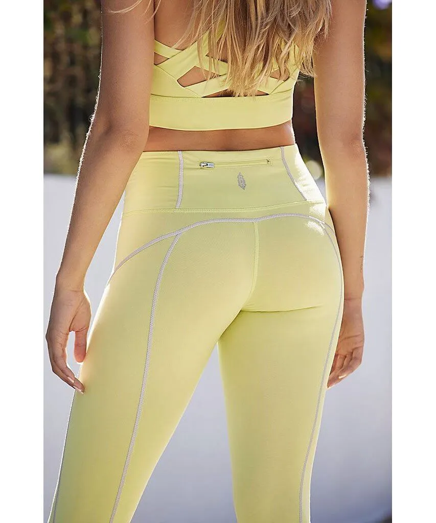 You're A Peach Legging Key Lime