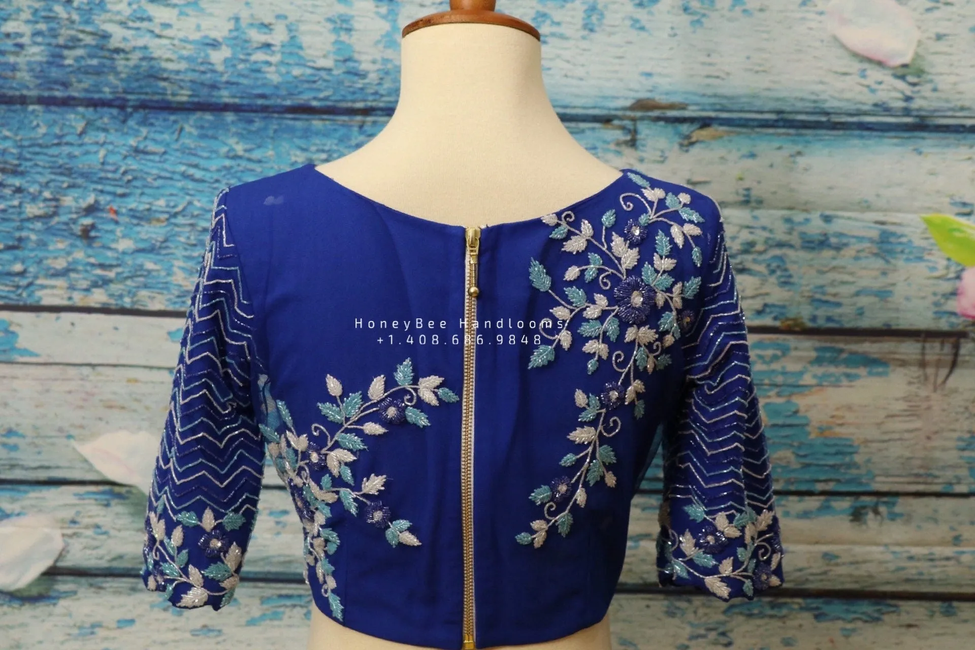 Zardhosi work Blouse |Zardhosi Work Blouse | saree stitched Blouse | Bollywood Blouse| Maggam Work Blouse | ZARI Blouse | HoneyBee Handlooms