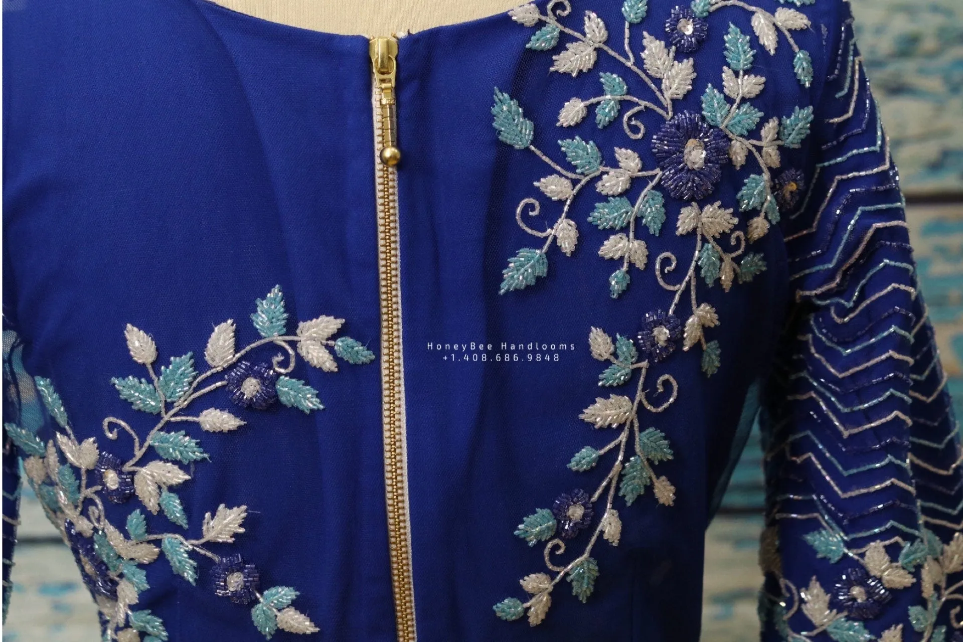 Zardhosi work Blouse |Zardhosi Work Blouse | saree stitched Blouse | Bollywood Blouse| Maggam Work Blouse | ZARI Blouse | HoneyBee Handlooms
