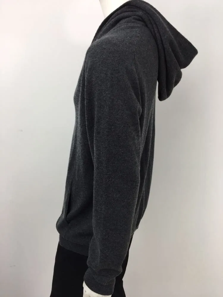 Zip Up Cashmere Hoodie