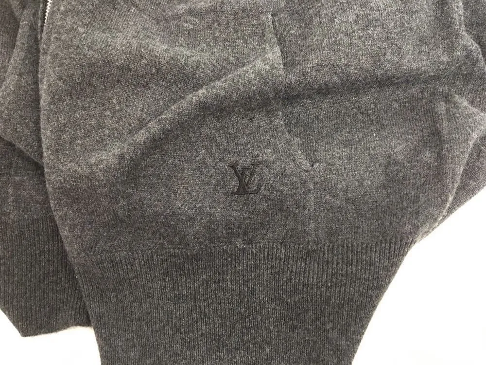 Zip Up Cashmere Hoodie